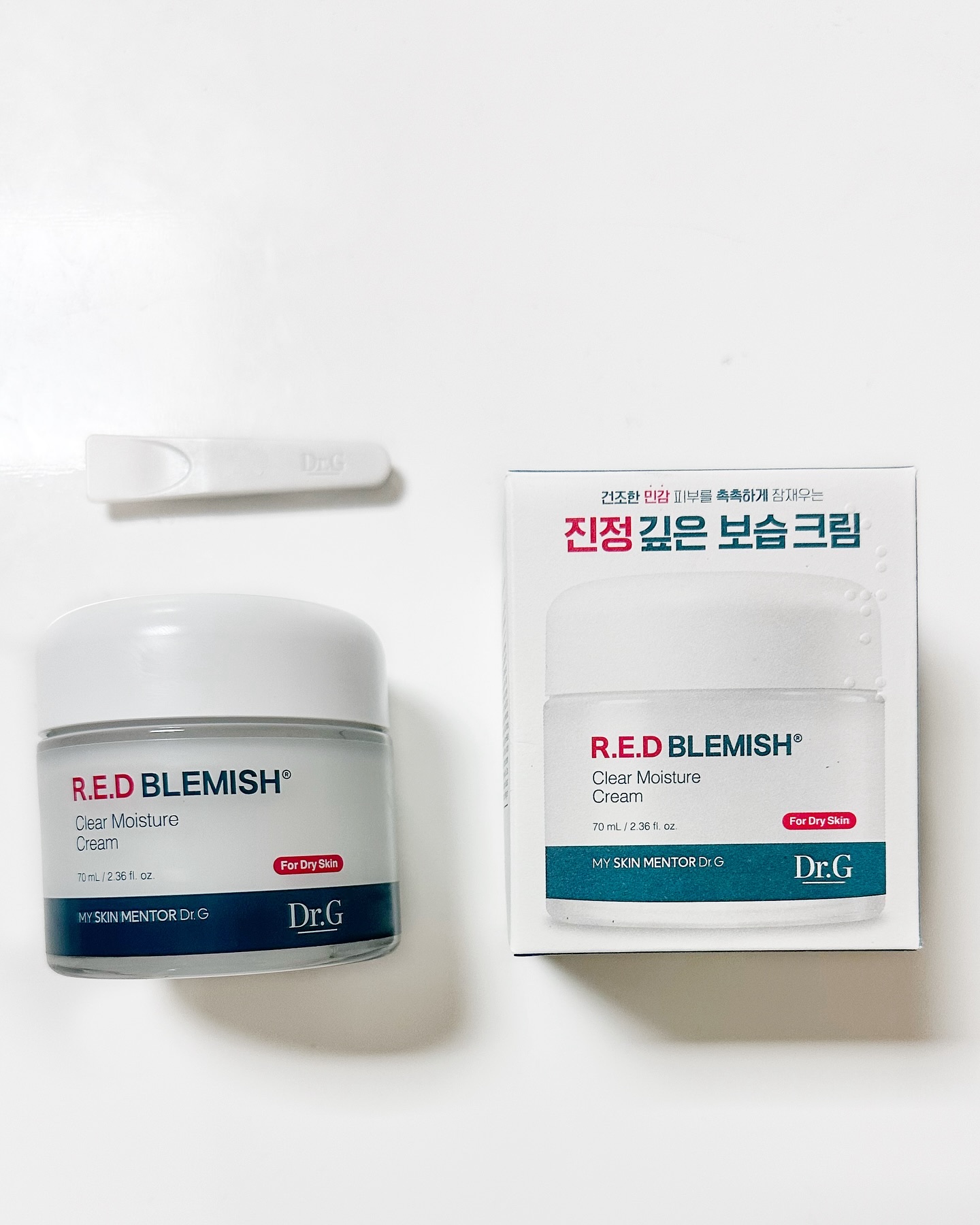 レッドブレミッシュ クリアモイスチャークリーム/Dr.G/フェイスクリームを使ったクチコミ（2枚目）