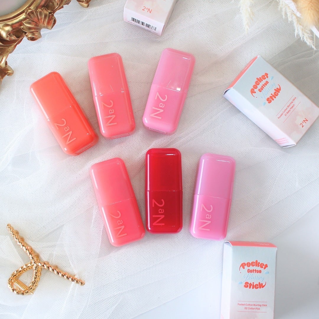 ポケットコットンブラーリングスティック/2aN/ジェル・クリームチークを使ったクチコミ(5枚目)