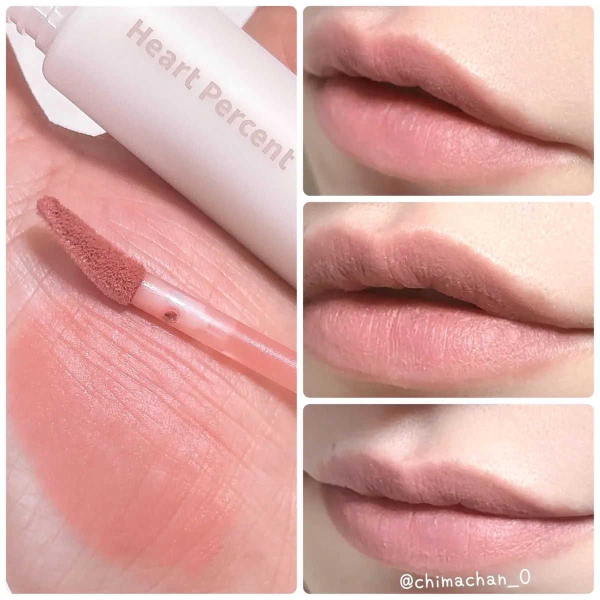 ドット オン ムード オールカバー リップベース 02 クリーミーローズ/Heart Percent/リップクリームを使ったクチコミ（2枚目）
