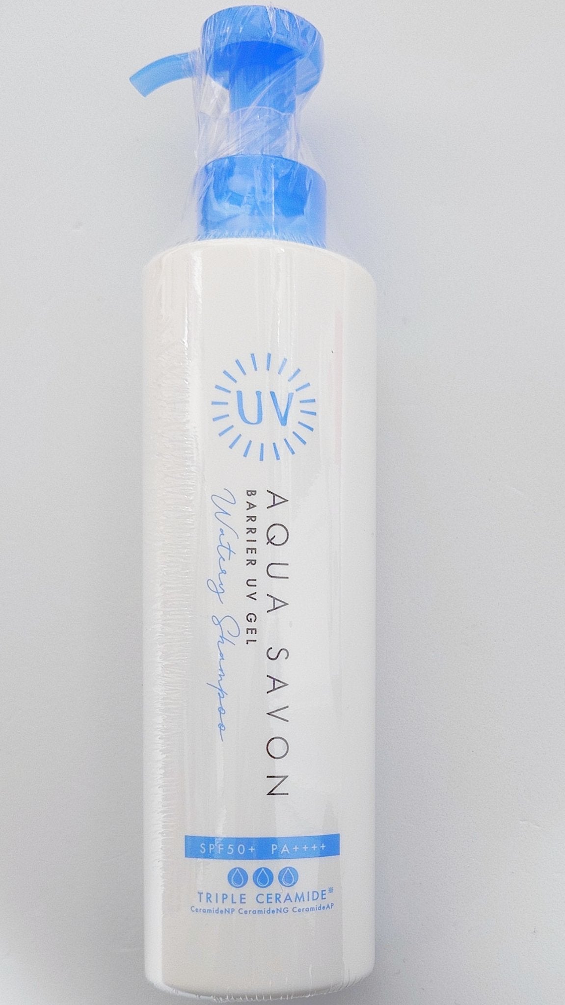 バリアUVジェル ウォータリーシャンプーの香り/アクアシャボン/日焼け止めジェルを使ったクチコミ(2枚目)