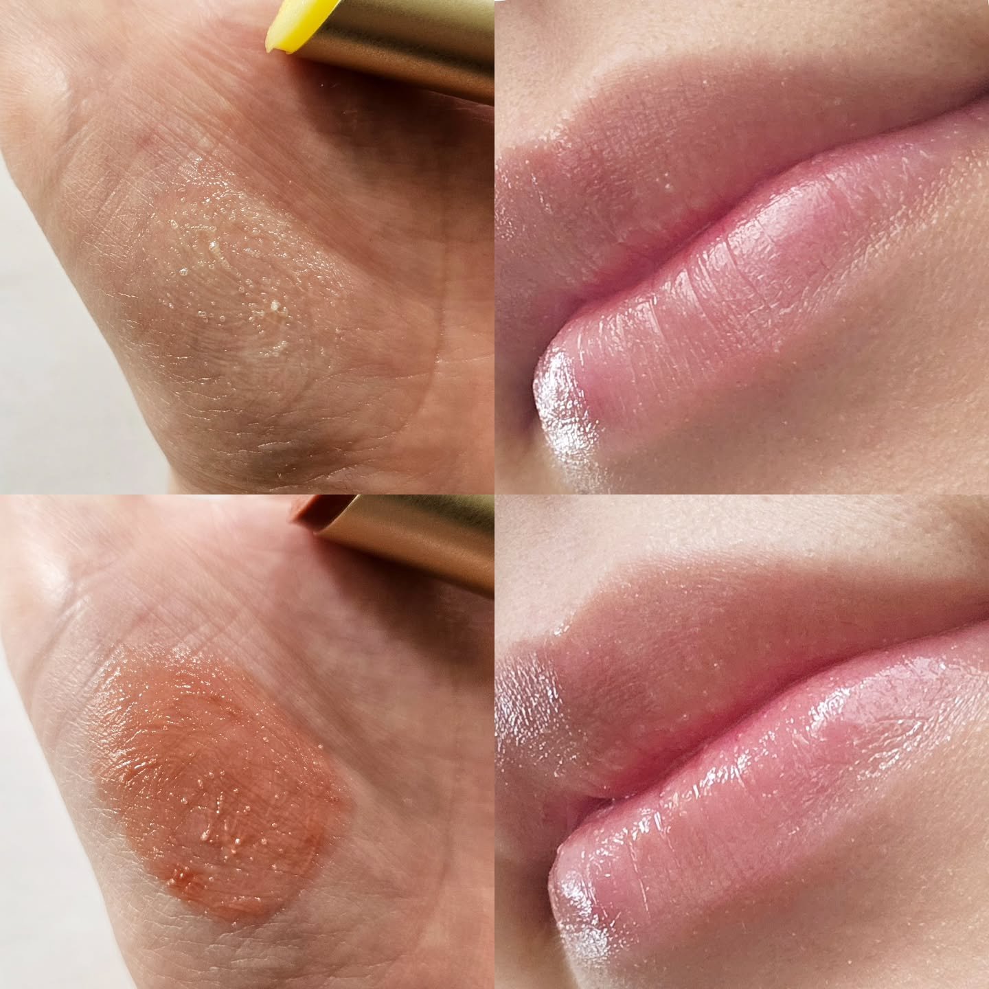 シュガーラビングリップソルベ/narka/リップスクラブを使ったクチコミ（3枚目）