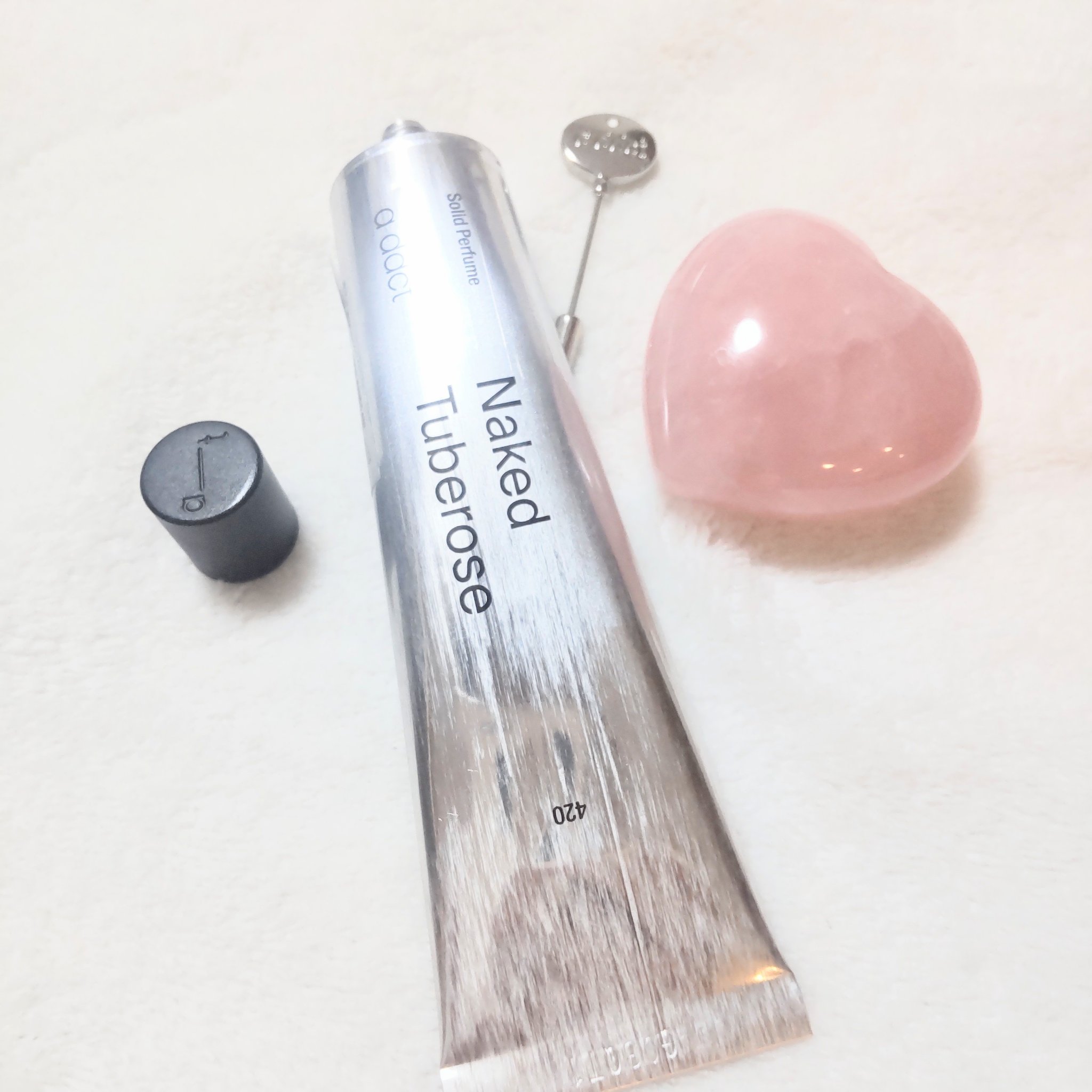 ソリッドパフューム チュベローズ 420/Addct/練り香水を使ったクチコミ（2枚目）