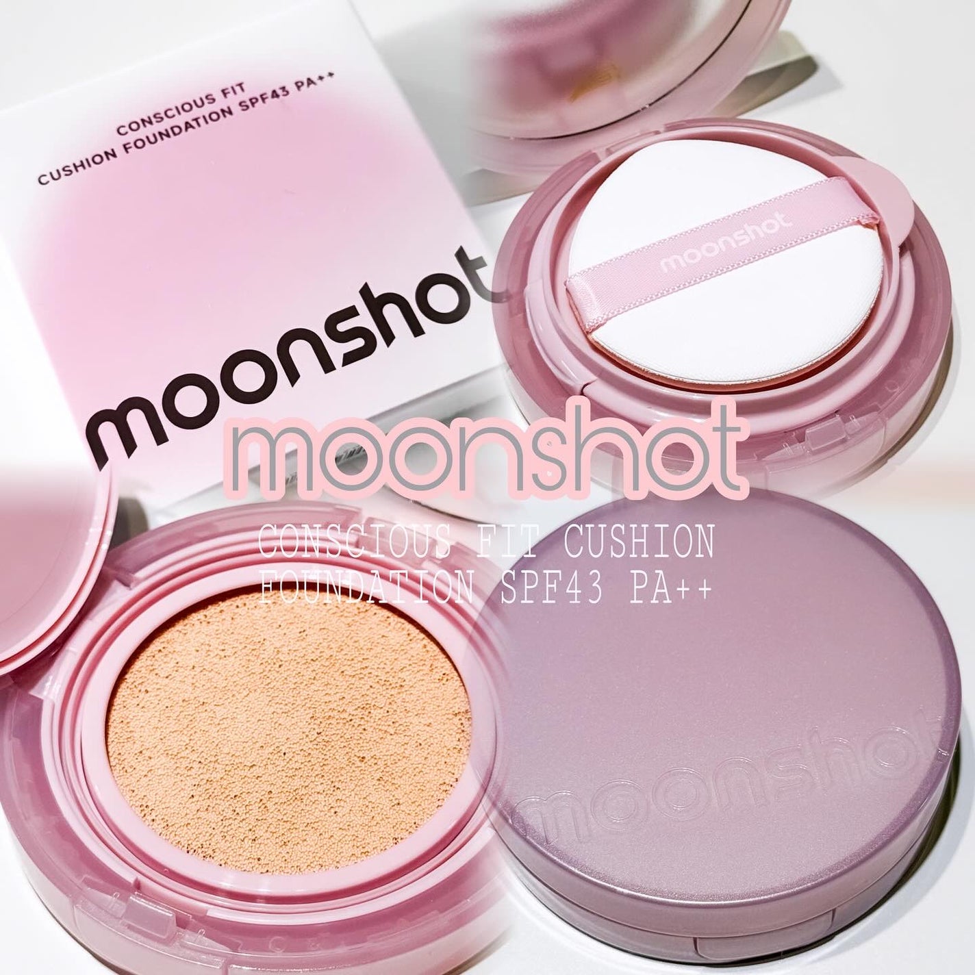 コンシャス フィット クッション ファンデーション/moonshot/クッションファンデーションを使ったクチコミ(1枚目)
