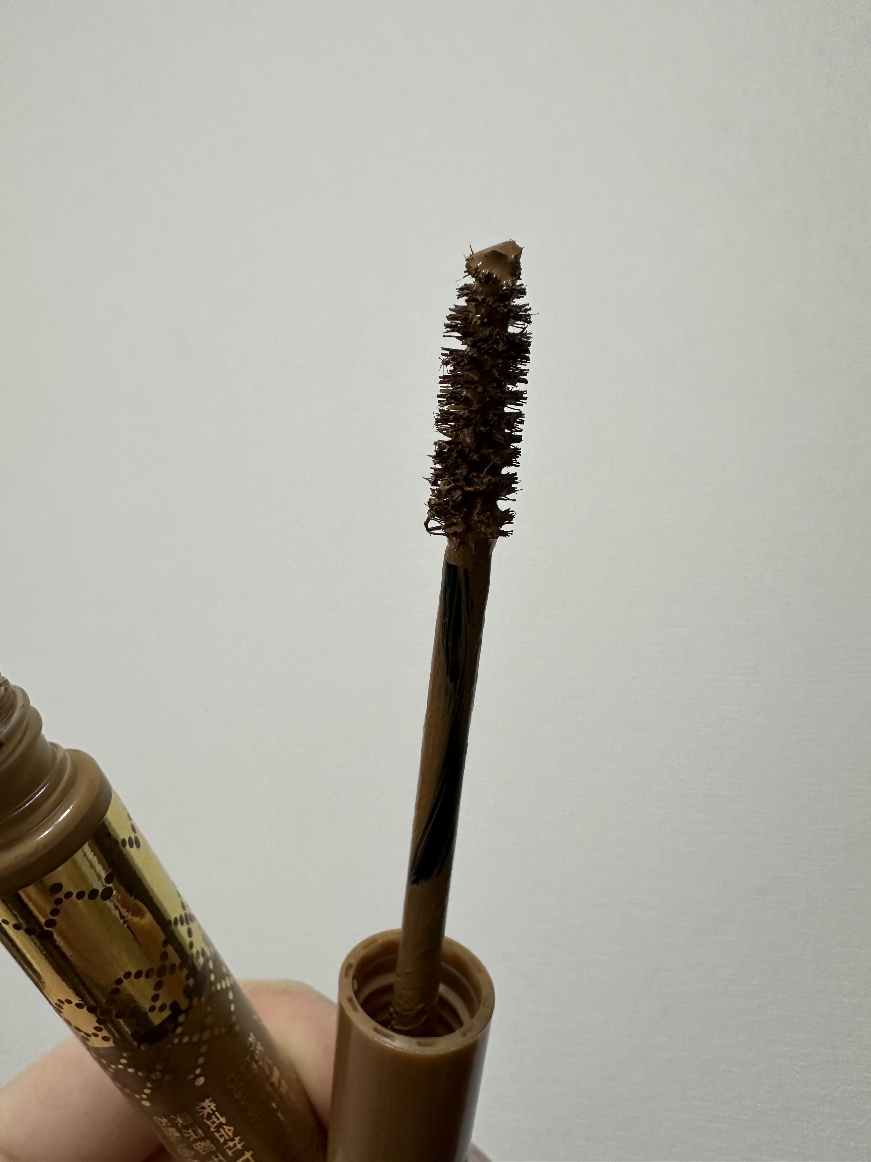 アイブロウマスカラ 01　ナチュラルブラウン/CEZANNE/眉マスカラを使ったクチコミ（3枚目）