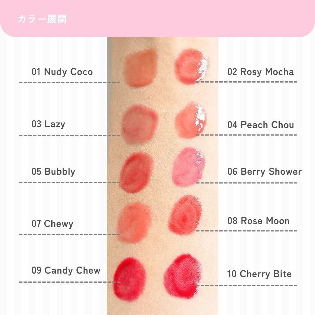 グレイズバウンシングティント/2aN/リップティントを使ったクチコミ(3枚目)