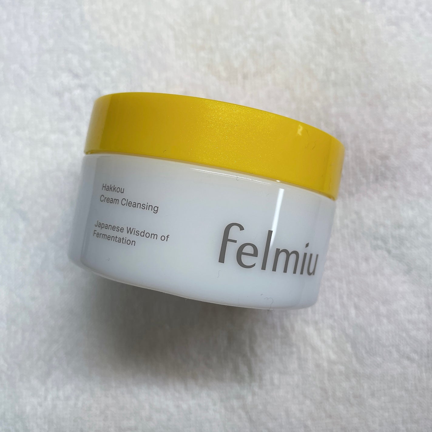 ハッコウクリームクレンジング キンモクセイの香り/felmiu/クレンジングクリームを使ったクチコミ(1枚目)