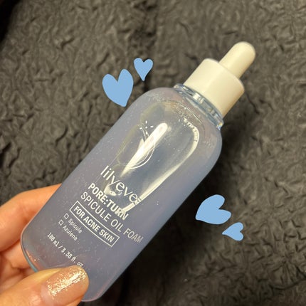 ポアターンスピキュールオイルフォーム/リリーイブ/オイルクレンジングを使ったクチコミ(1枚目)