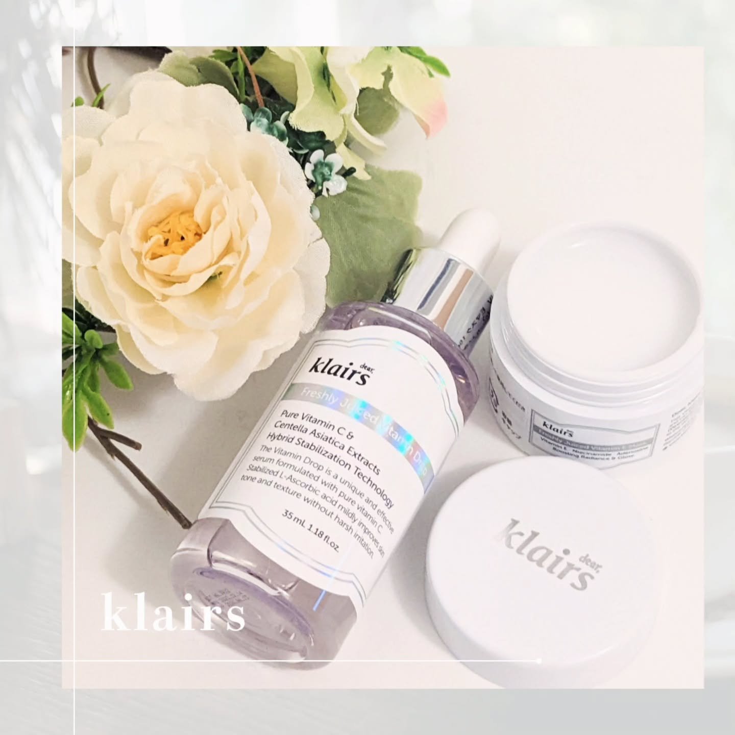 フレッシュリージュースドビタミンドロップ(35ml)/Klairs/美容液を使ったクチコミ（1枚目）