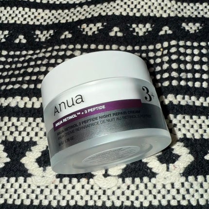 レチノール 3ペプチドナイトリペアクリーム/Anua/フェイスクリームを使ったクチコミ(1枚目)