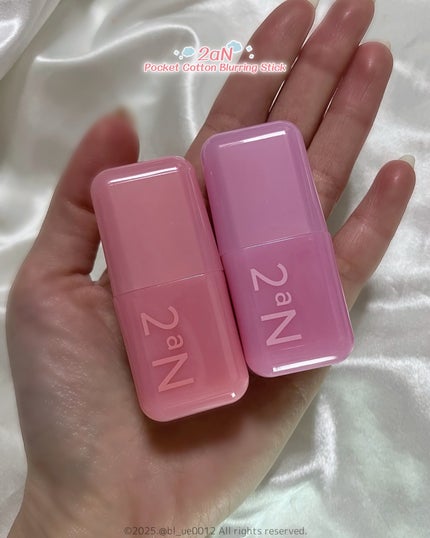 ポケットコットンブラーリングスティック/2aN/ジェル・クリームチークを使ったクチコミ(9枚目)