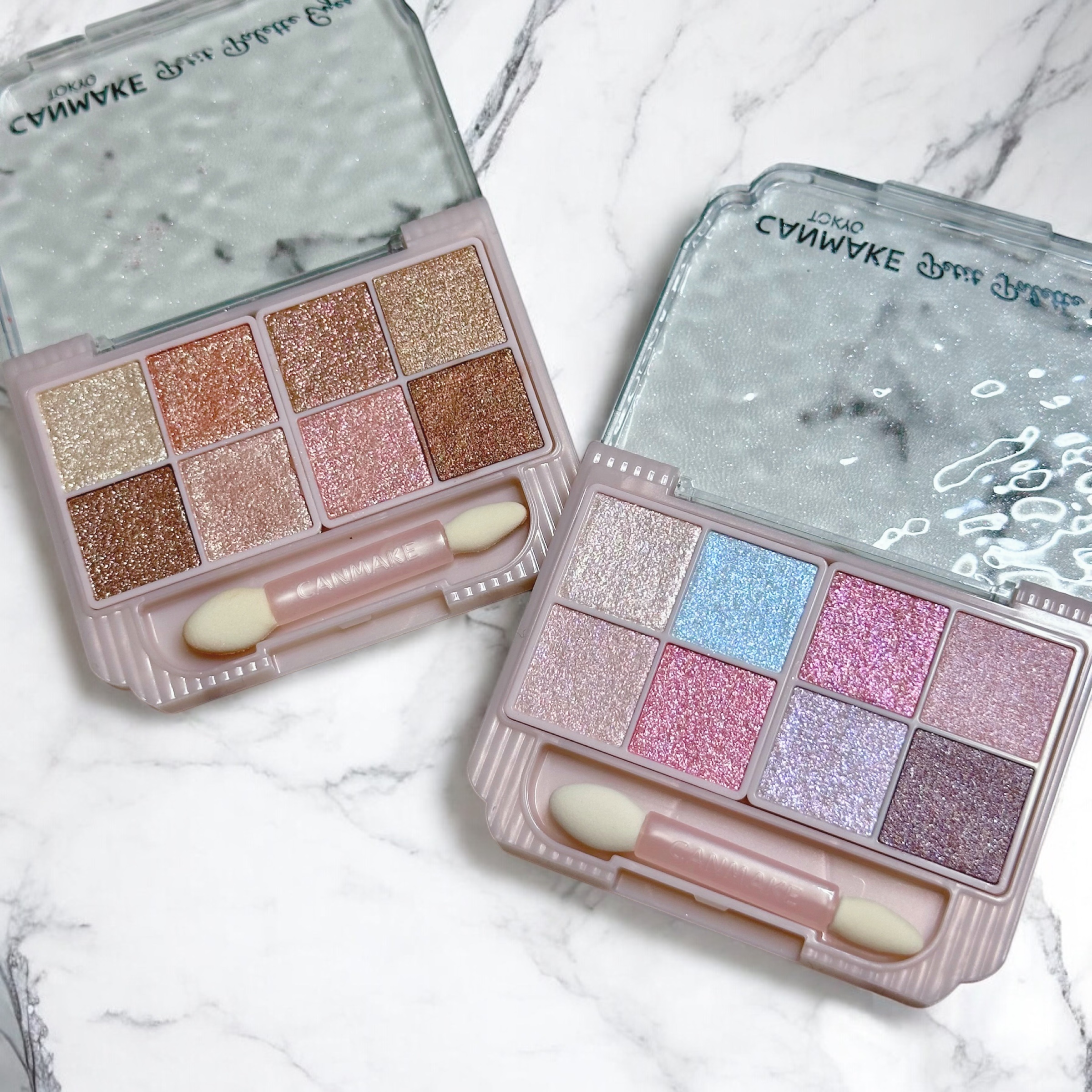 プティパレットアイズ（スパークリングタイプ）/キャンメイク/アイシャドウを使ったクチコミ（2枚目）