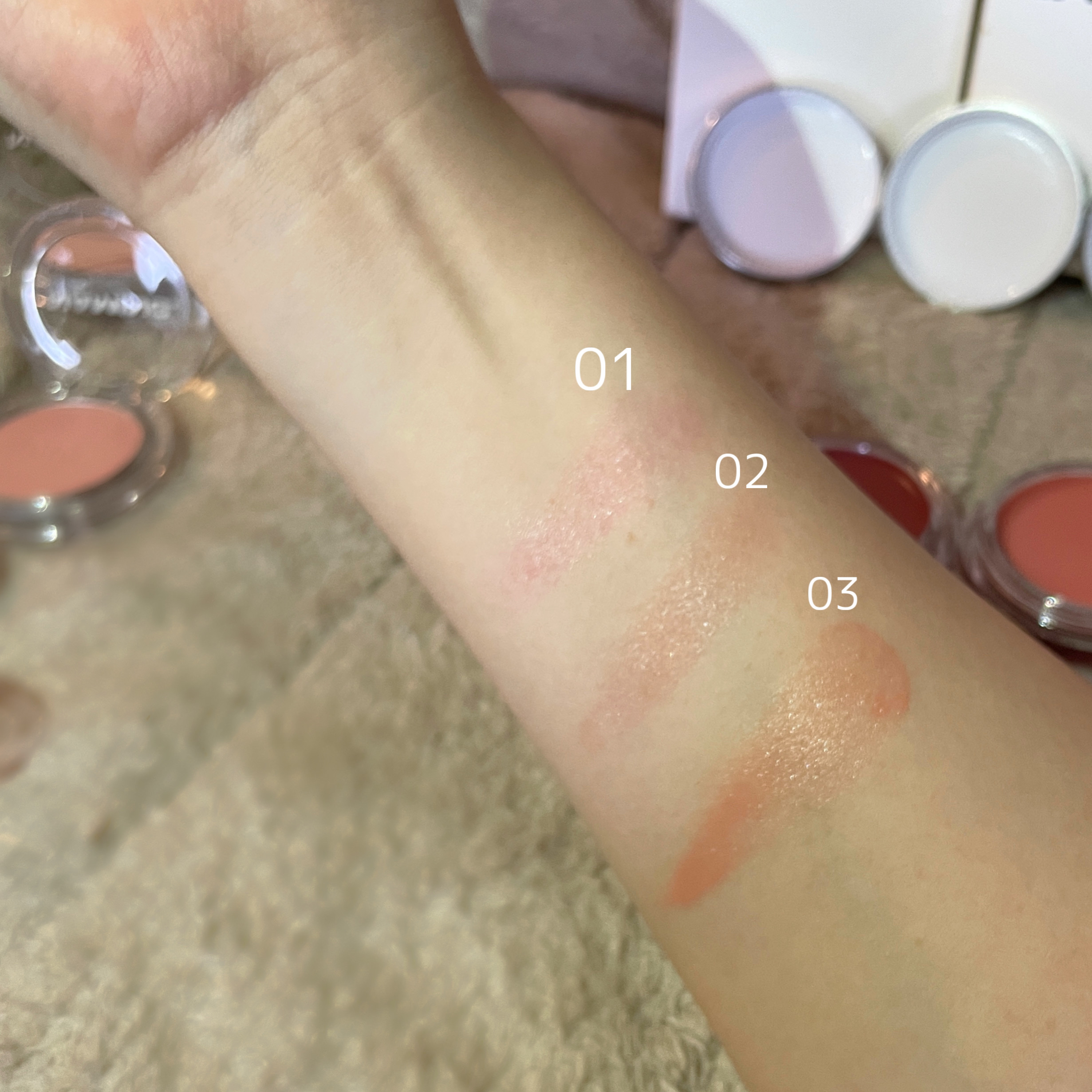 ネーミング フラッフィーパウダーブラッシュ/NAMING./パウダーチークを使ったクチコミ（3枚目）