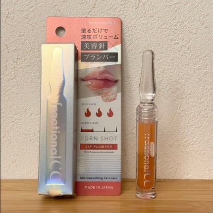 PDRNショット リッププランパー/fractionalCC/リッププランパーを使ったクチコミ(1枚目)