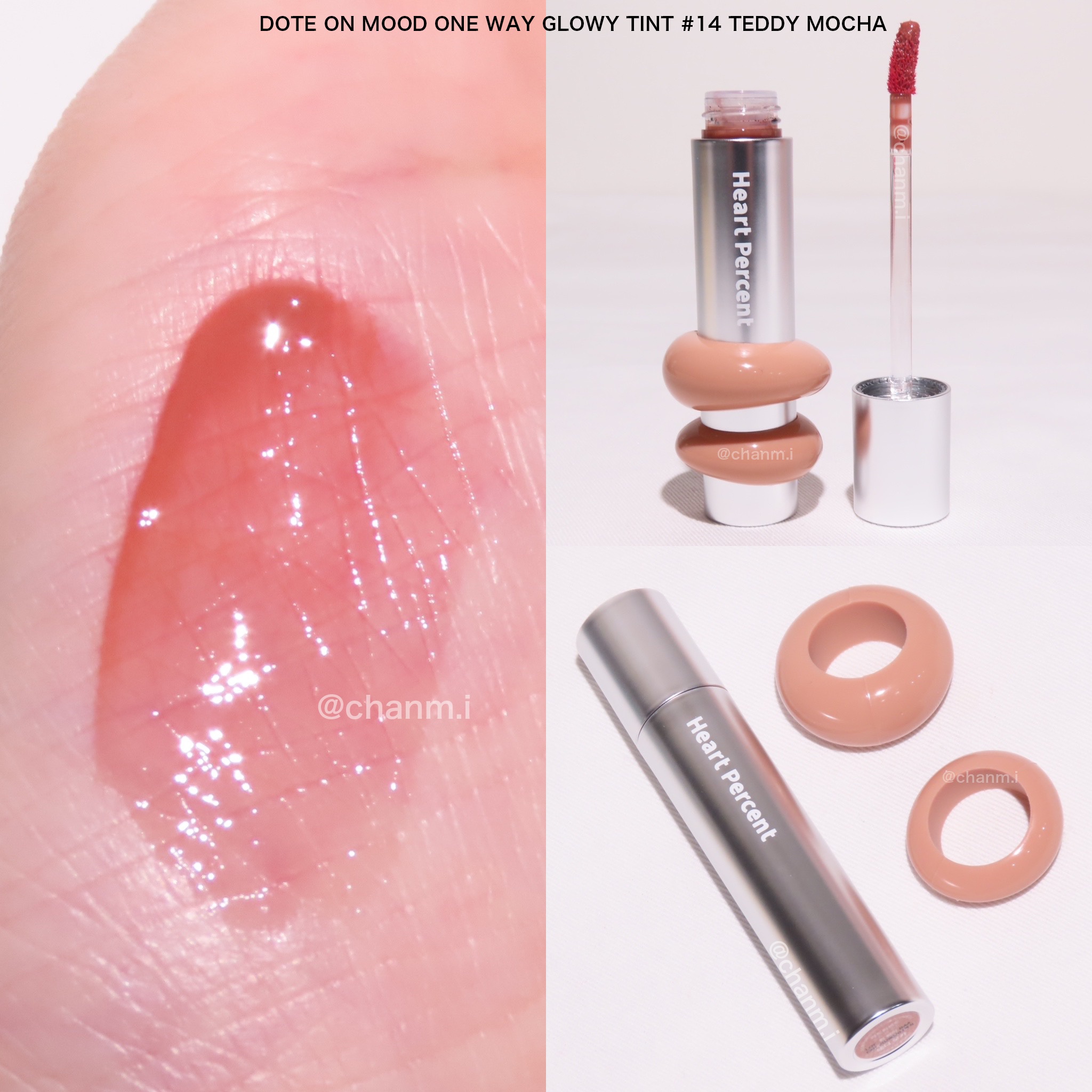 ドット オン ムード オールカバー リップベース 05 ミスティ ピンク/Heart Percent/リップクリームを使ったクチコミ（2枚目）