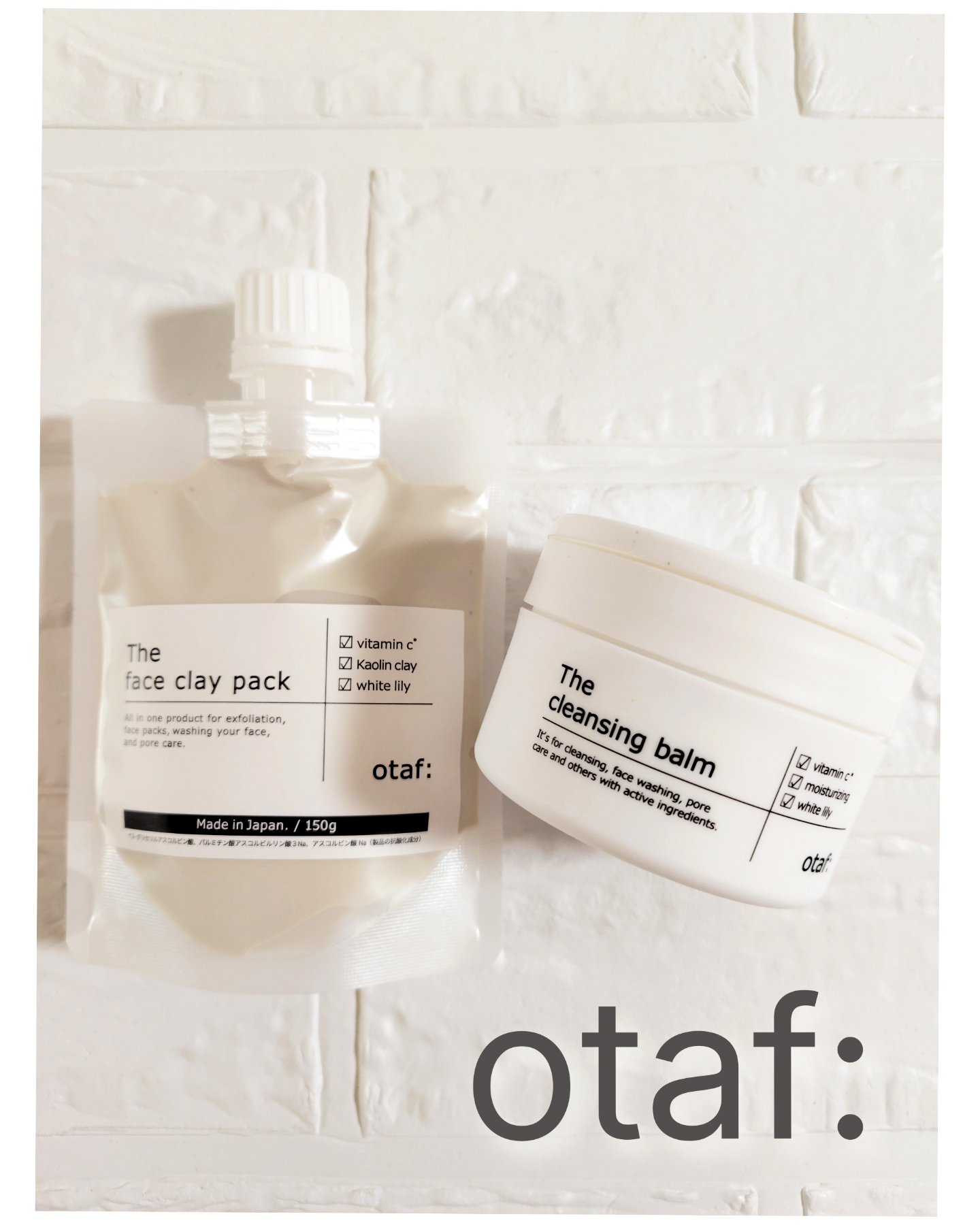 クレンジングバーム/otaf:/クレンジングバームを使ったクチコミ（1枚目）