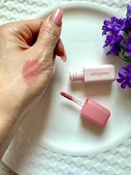 カラーグラム ヌーディーブラーティント/Colorgram/リップティントを使ったクチコミ(4枚目)
