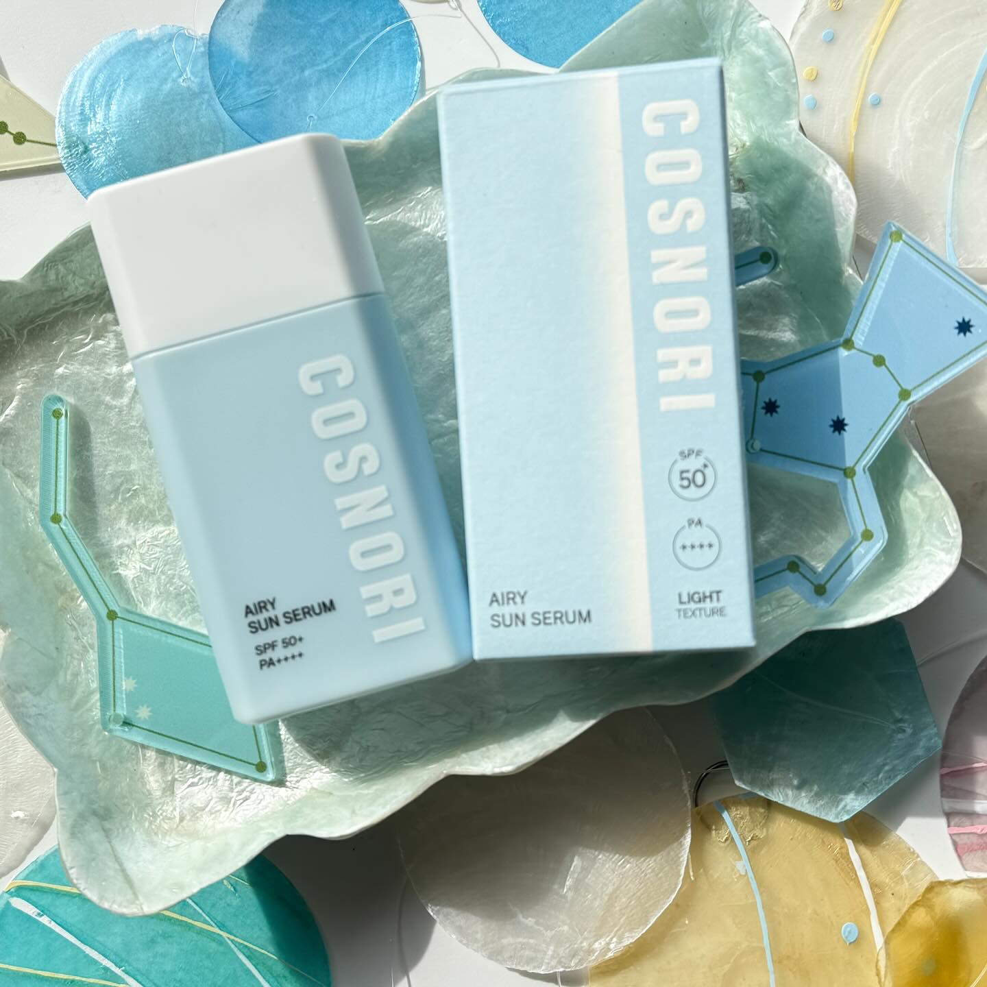 エアリーサンセラム/COSNORI/日焼け止めローションを使ったクチコミ（1枚目）