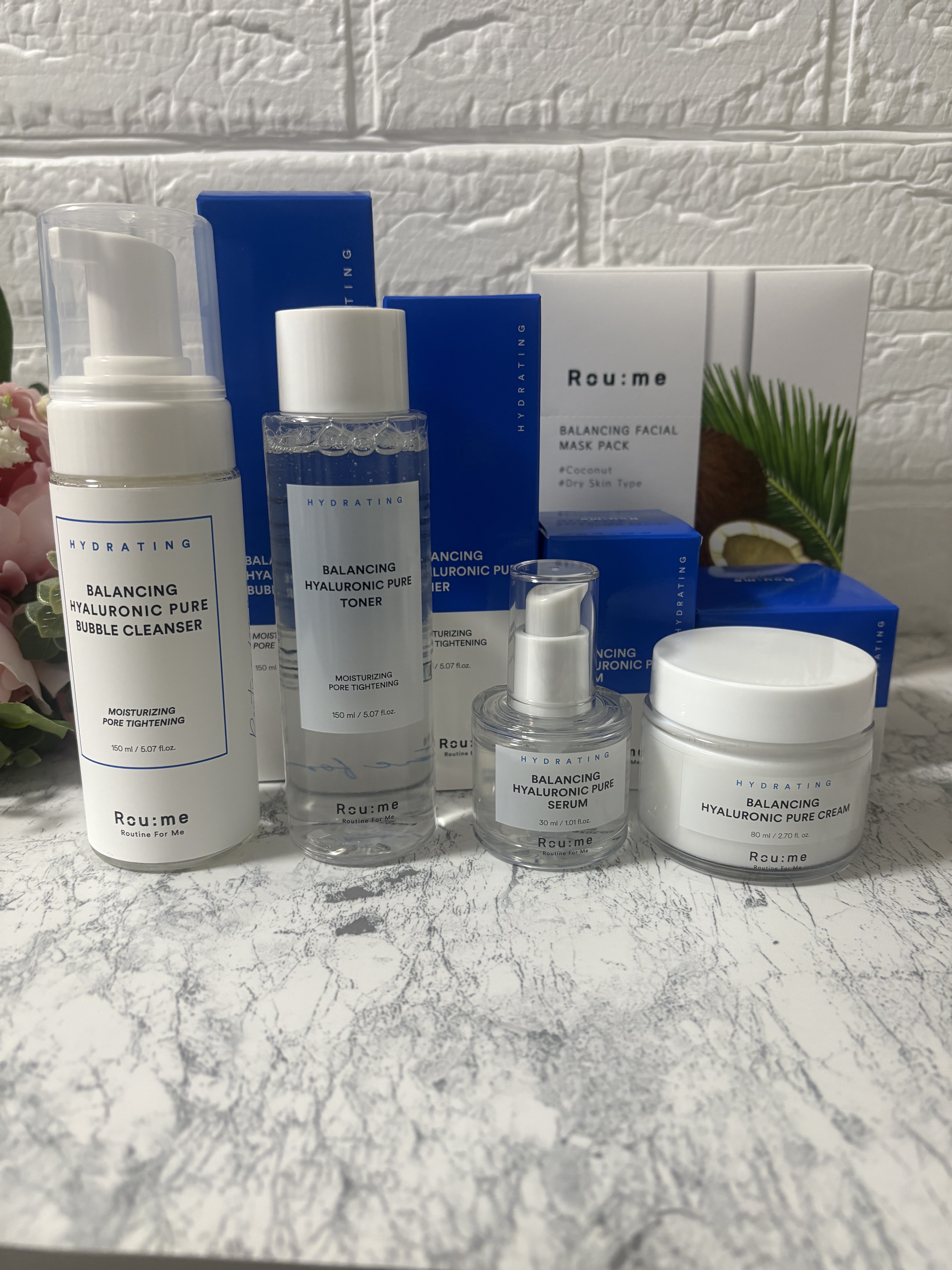 ヒアルロン酸 ルーティン5種セット/Roume/フェイスクリームを使ったクチコミ（1枚目）