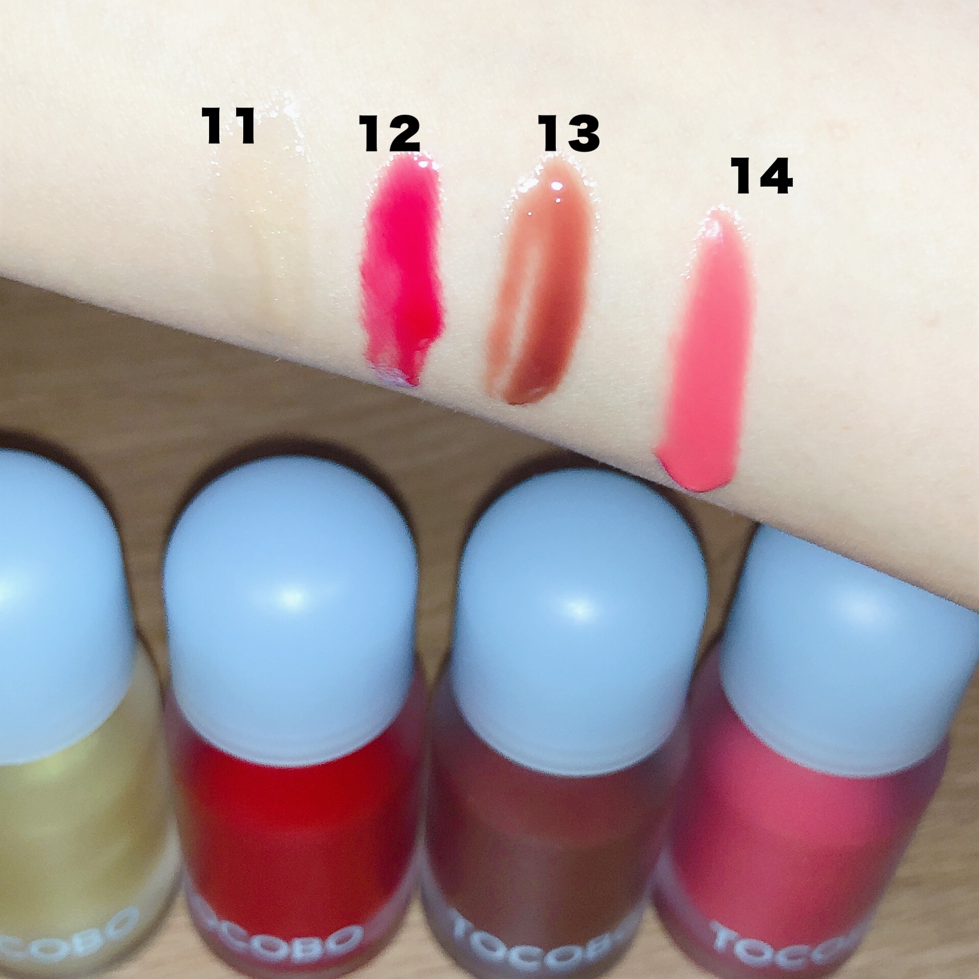 ジューシーベリープランピングリップオイル/TOCOBO/リップグロスを使ったクチコミ（2枚目）