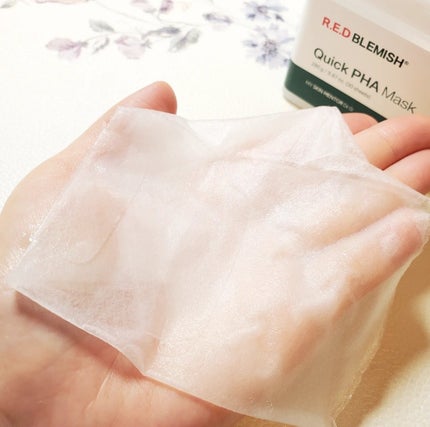 レッドブレミッシュクイックPHAシートマスク/Dr.G/シートマスク・パックを使ったクチコミ(4枚目)