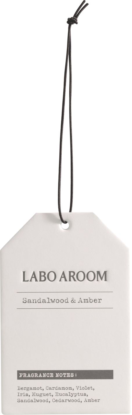 フレグランスペーパー サンダルウッド＆アンバー / LABO AROOM