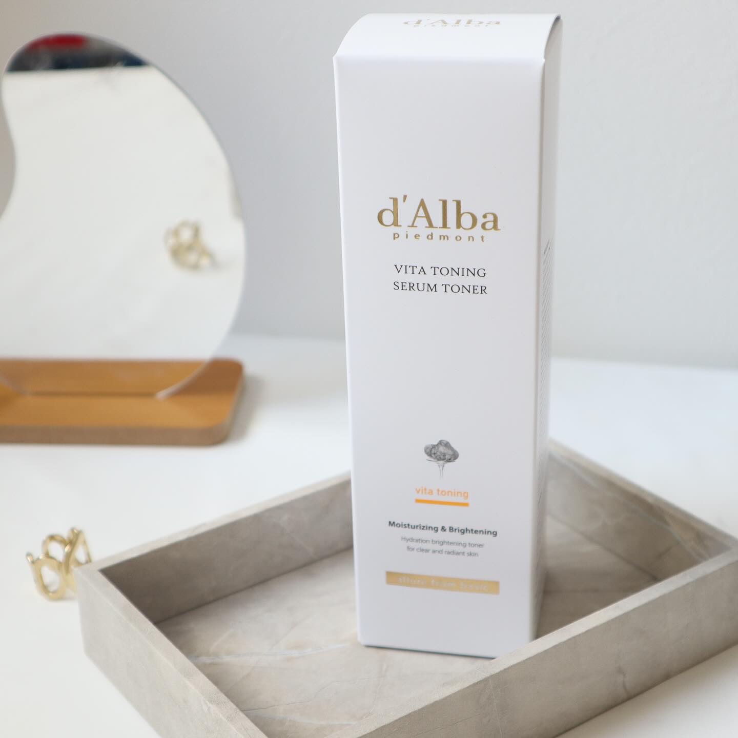 ビタトーニングセラムトナー/ダルバ/化粧水を使ったクチコミ（3枚目）