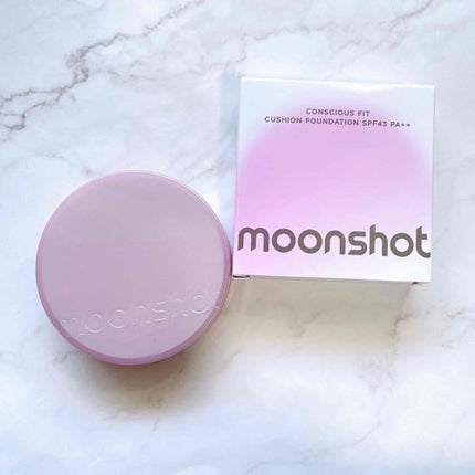 コンシャス フィット クッション ファンデーション/moonshot/クッションファンデーションを使ったクチコミ(2枚目)