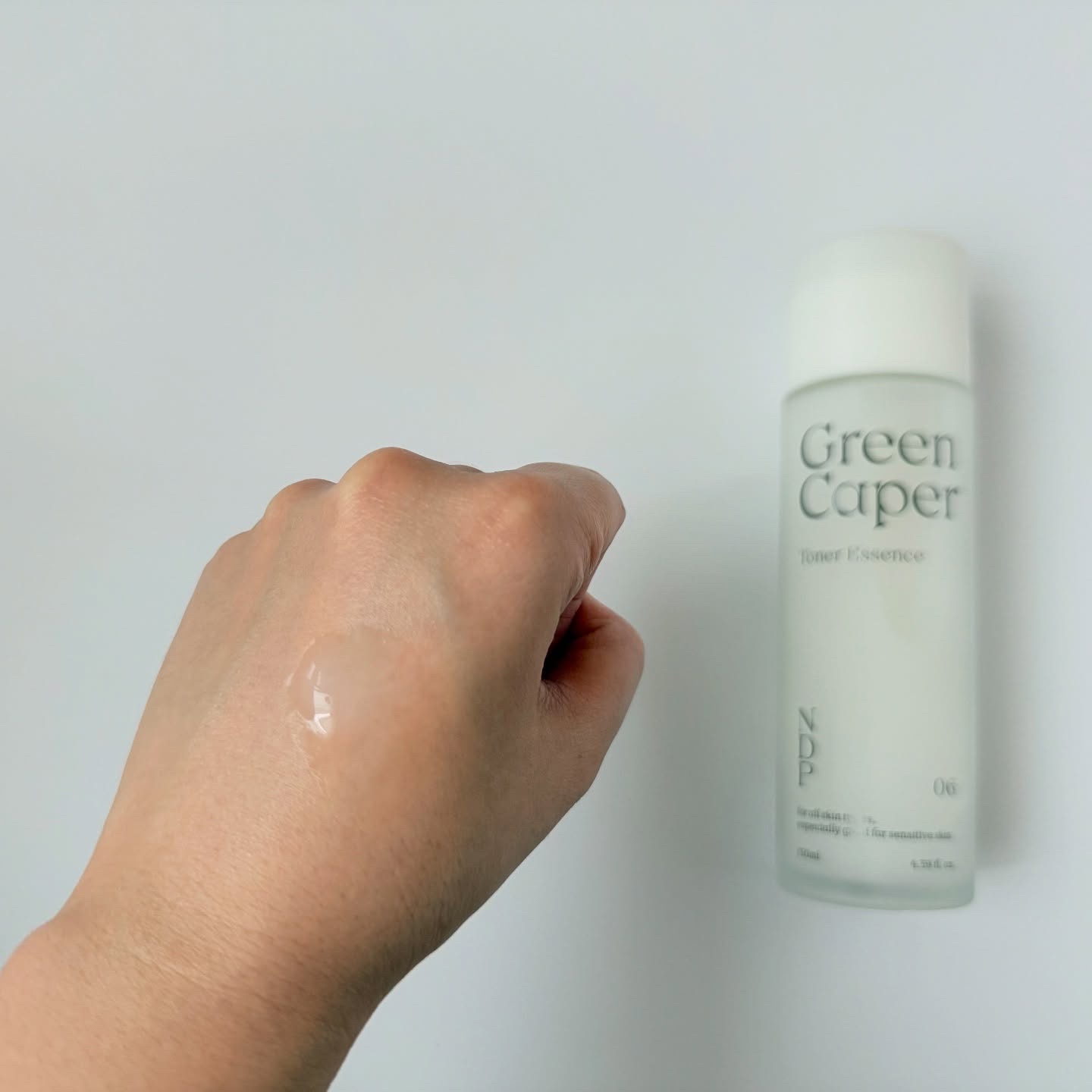 Green Caper Toner Essence/NATURAL DERMA PROJECT/化粧水を使ったクチコミ（3枚目）