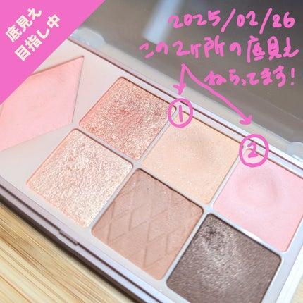 ウォンジョンヨ W デイリームードアップパレット /Wonjungyo/アイシャドウパレットを使ったクチコミ(1枚目)