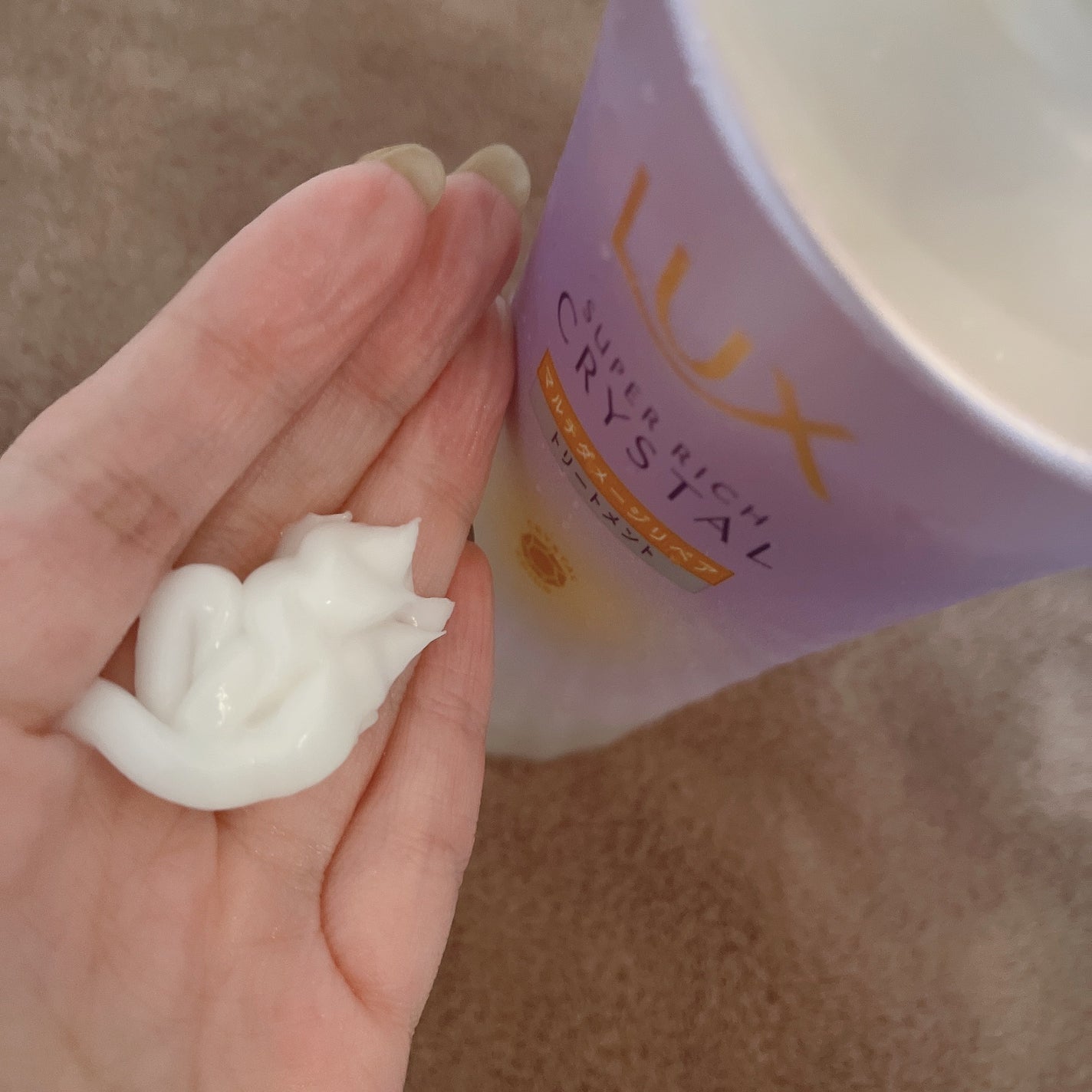 スーパーリッチクリスタル マルチダメージリペア シャンプー/トリートメント/LUX/市販シャンプーを使ったクチコミ(3枚目)