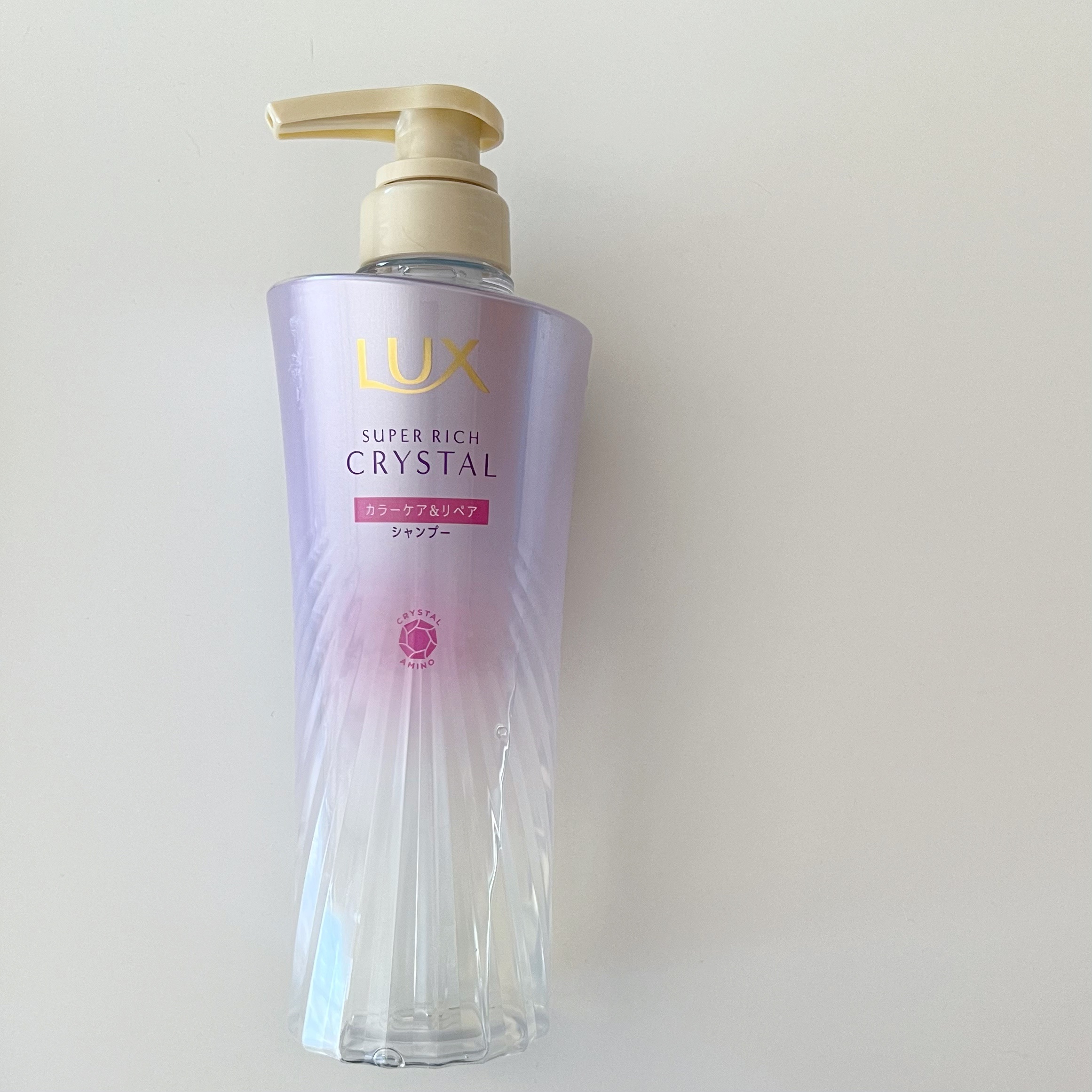 スーパーリッチクリスタル　カラーケア＆リペア　シャンプー/トリートメント/LUX/シャンプー・コンディショナーを使ったクチコミ（2枚目）