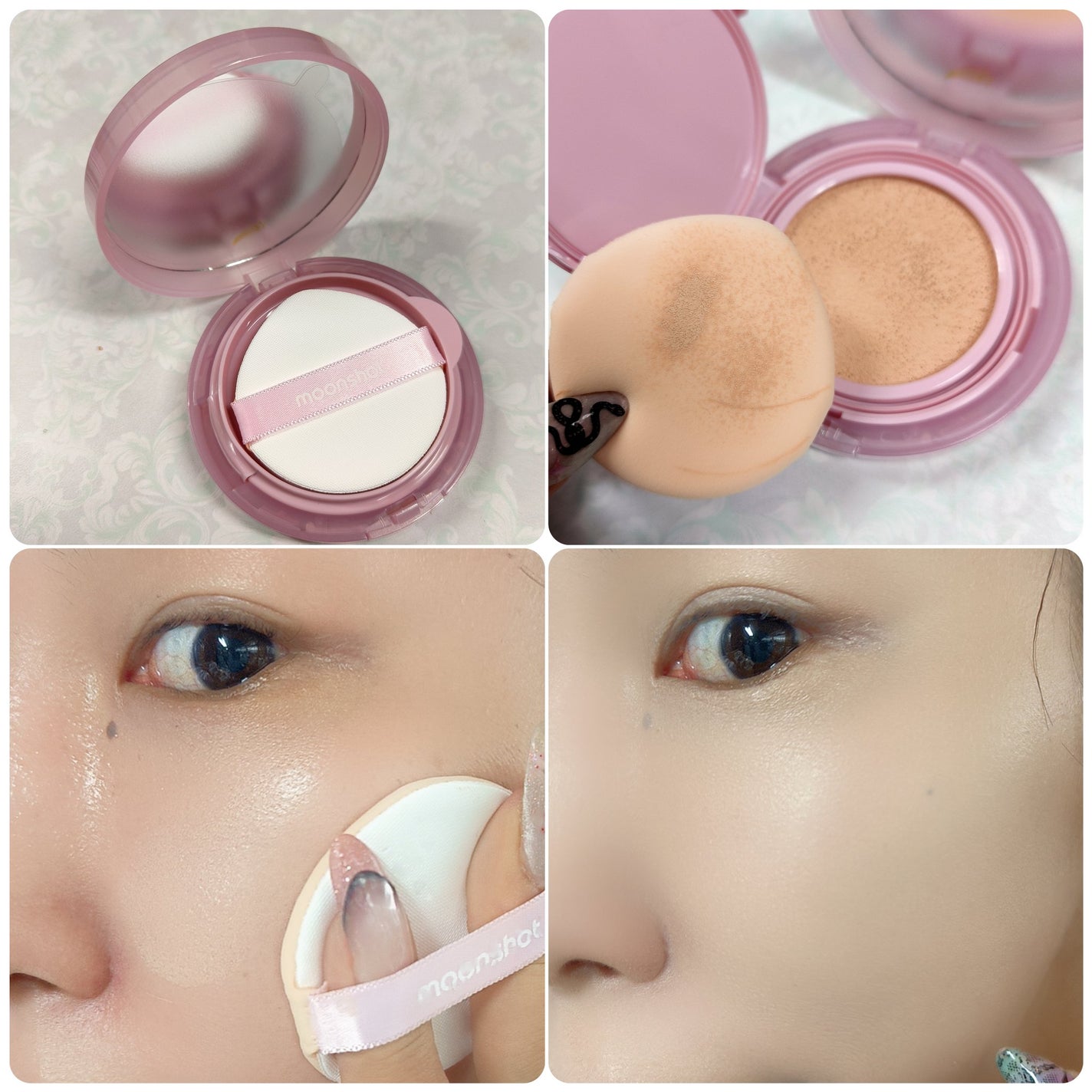 コンシャス フィット クッション ファンデーション セミマットタイプ/moonshot/クッションファンデーションを使ったクチコミ(3枚目)