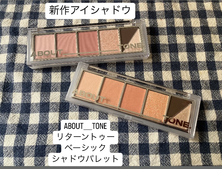 リターントゥーベーシックシャドウパレット/ABOUT TONE/アイシャドウパレットを使ったクチコミ（3枚目）