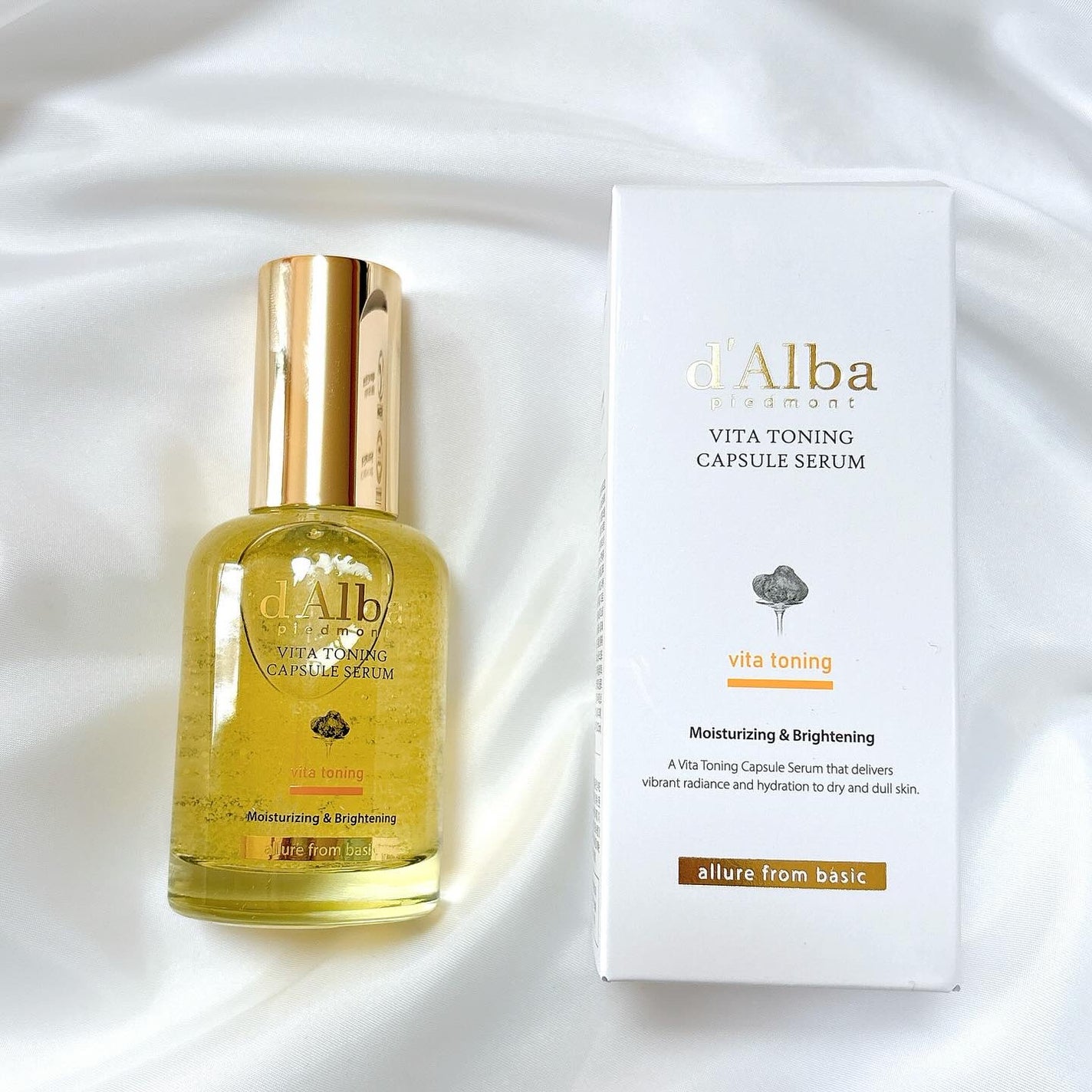 ビタトーニングカプセルセラム/ダルバ/美容液を使ったクチコミ(2枚目)