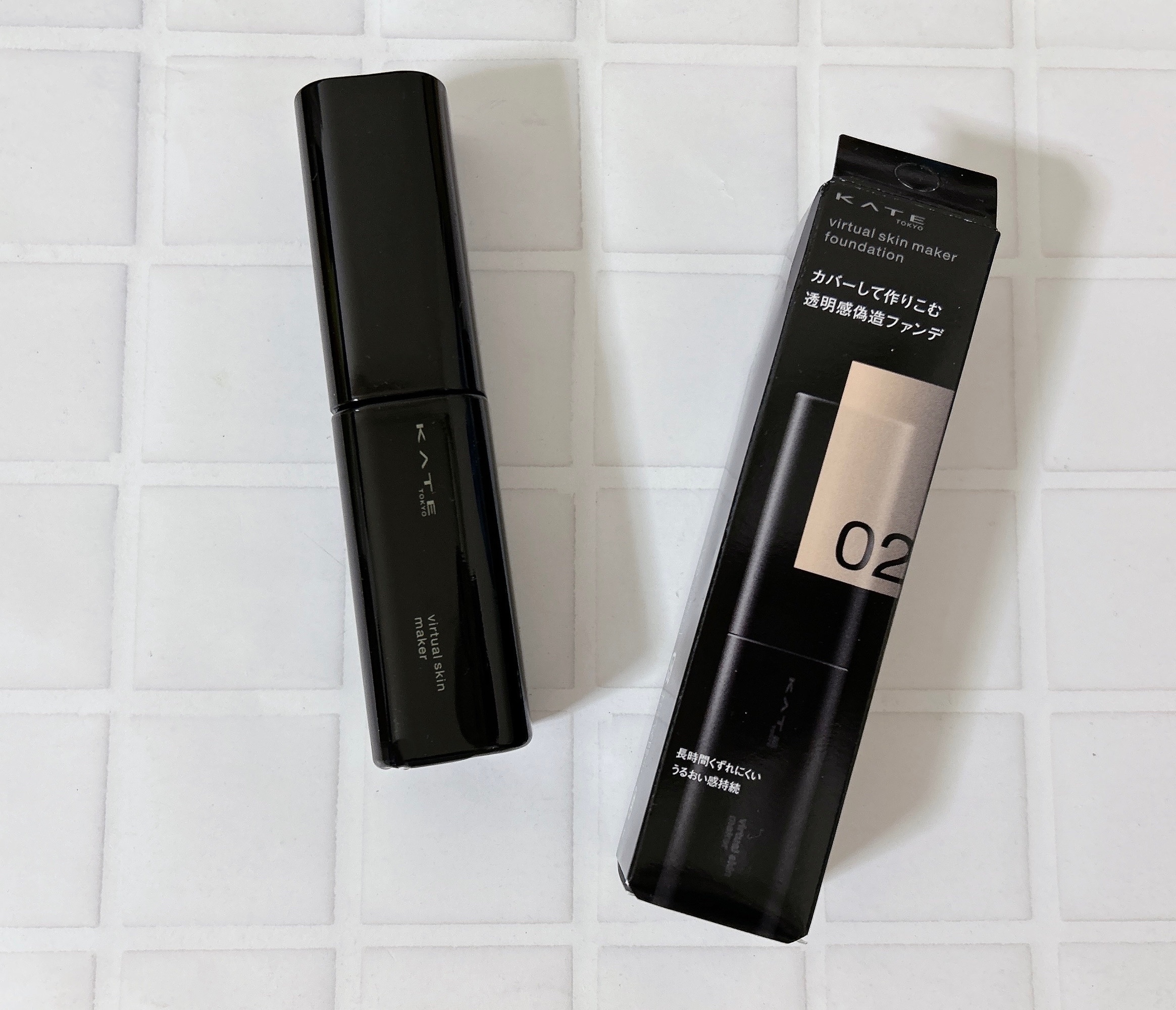 ケイト バーチャルスキンメイカー 02/KATE/リキッドファンデーションを使ったクチコミ（2枚目）