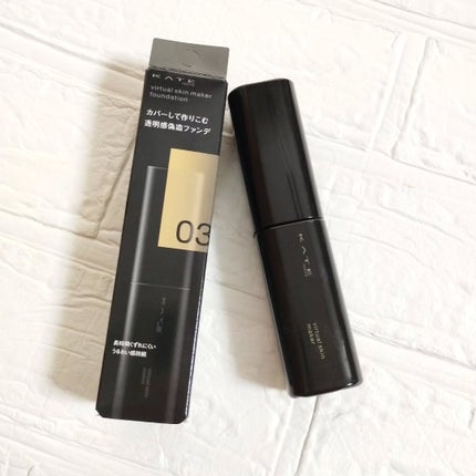 ケイト バーチャルスキンメイカー/KATE/リキッドファンデーションを使ったクチコミ(2枚目)