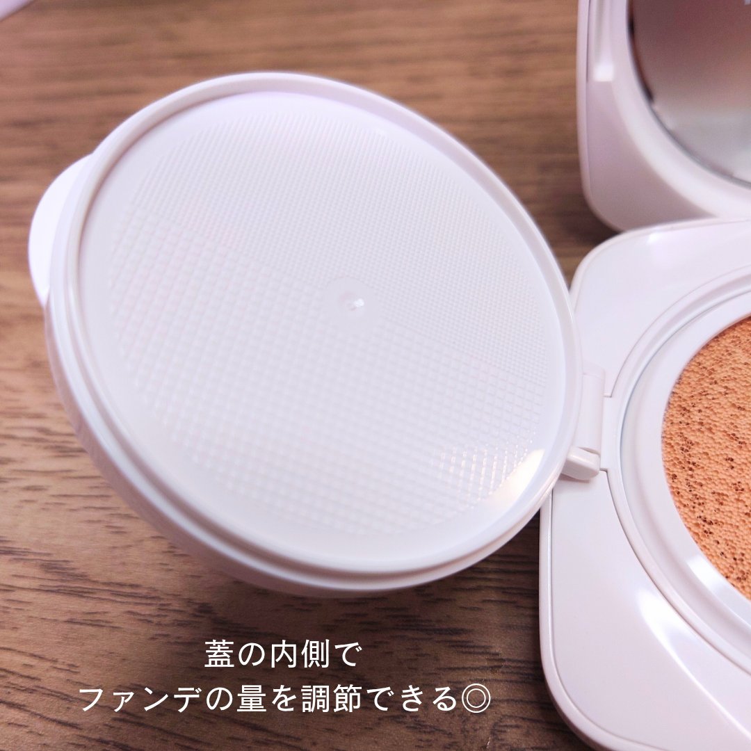 レイヤリングフィットカバークッションEX/TFIT/クッションファンデーションを使ったクチコミ（3枚目）