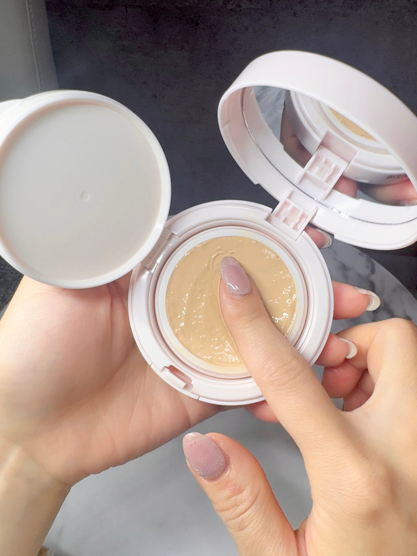 アクアリー スキンウェア カバー/ESPRIQUE/クッションファンデーションを使ったクチコミ(7枚目)