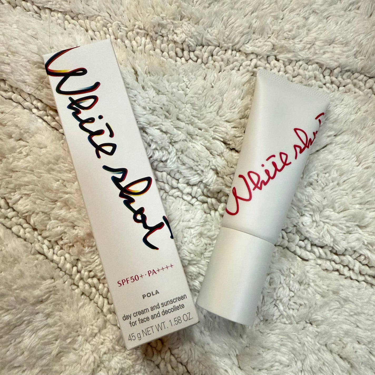 ホワイトショット セラムUV/ホワイトショット/日焼け止めクリームを使ったクチコミ(1枚目)