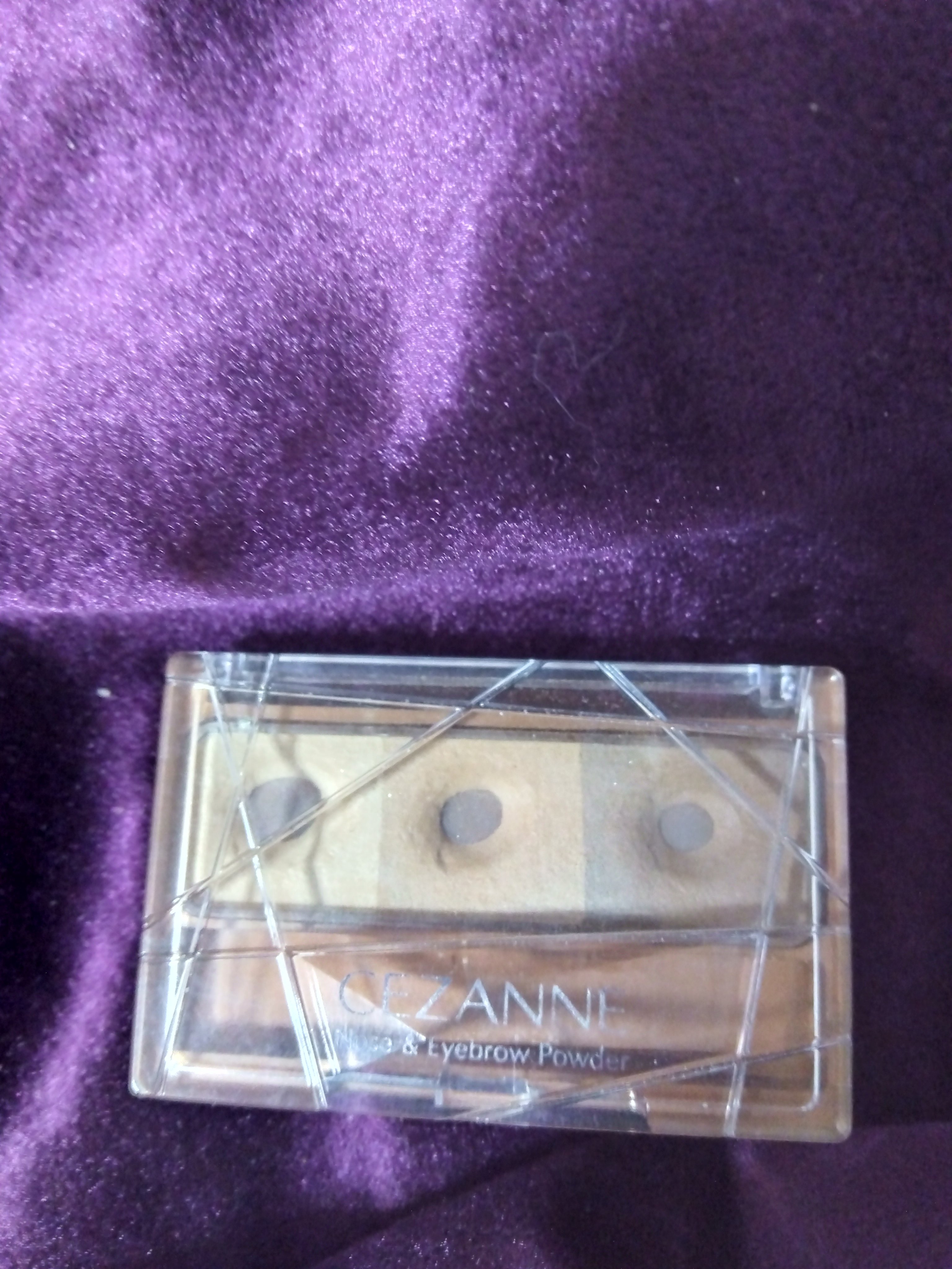 ノーズ＆アイブロウパウダー/CEZANNE/パウダーアイブロウを使ったクチコミ（1枚目）