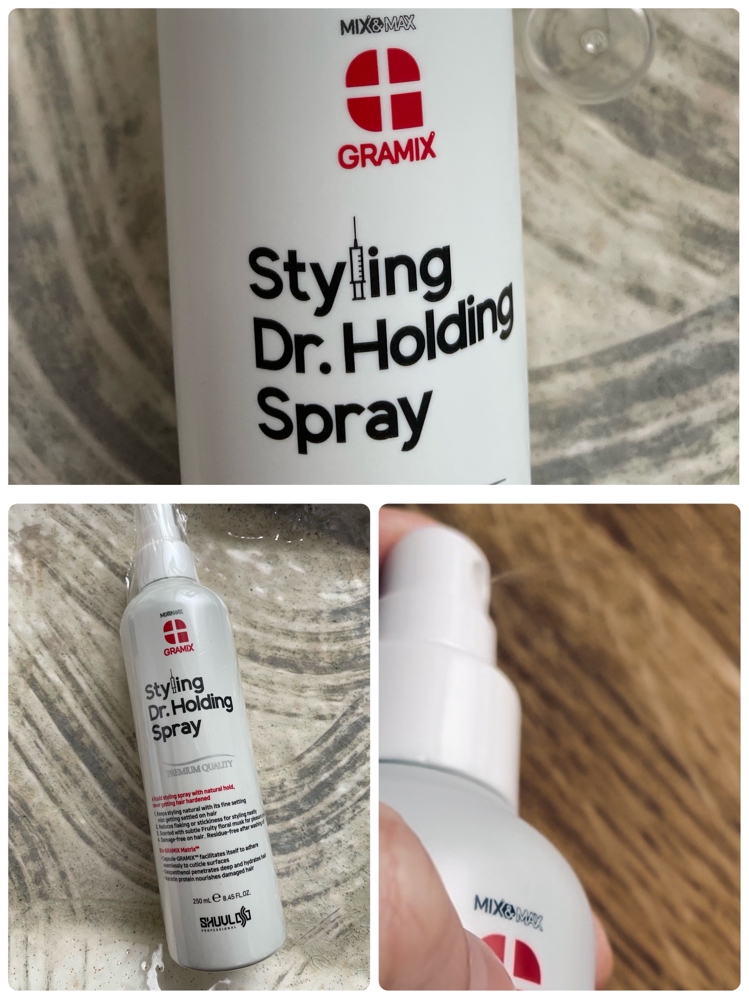 ドクターホールディングスプレー/GRAMIX/ヘアスプレーを使ったクチコミ（1枚目）