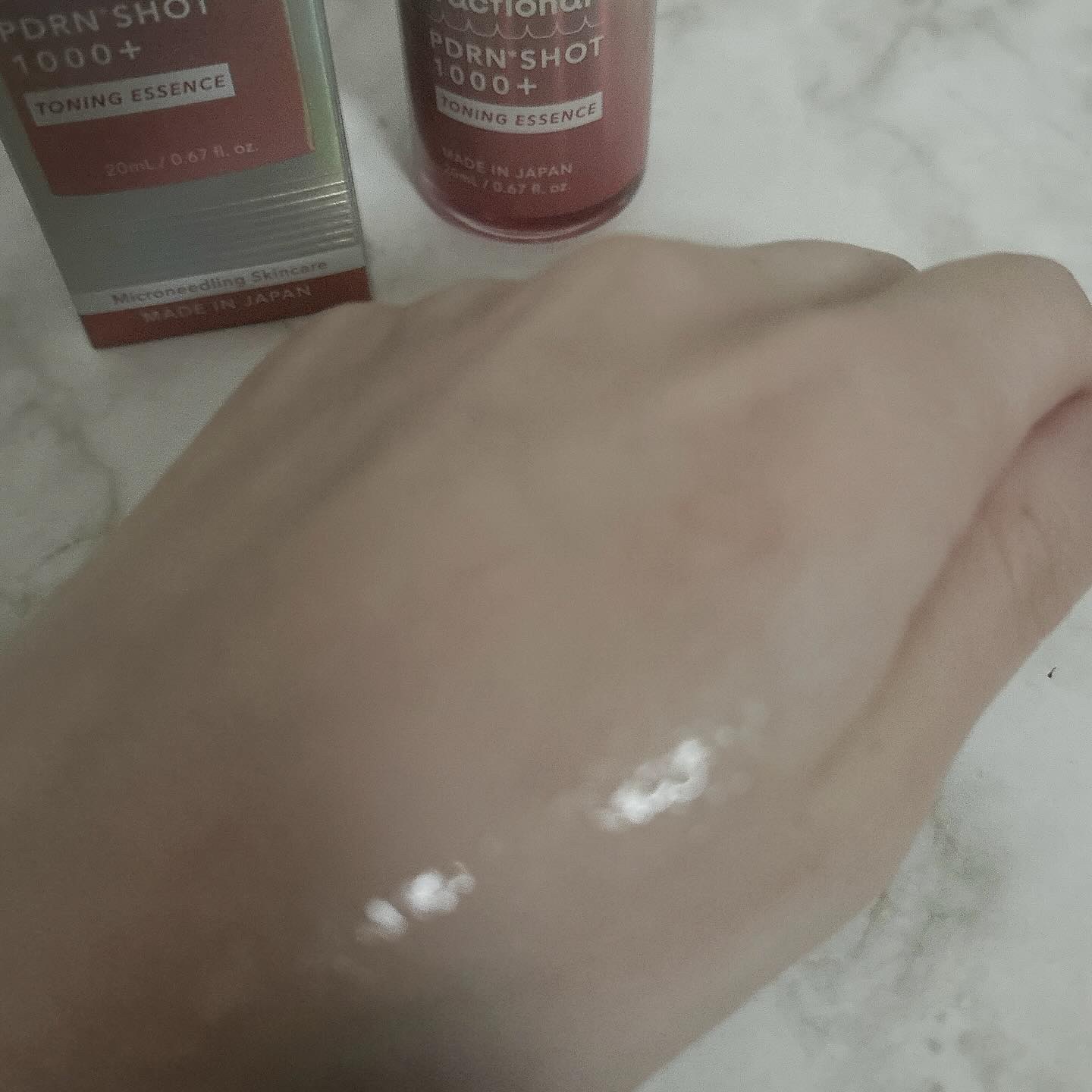 PDRNショット 1000＋/fractionalCC/美容液を使ったクチコミ（3枚目）