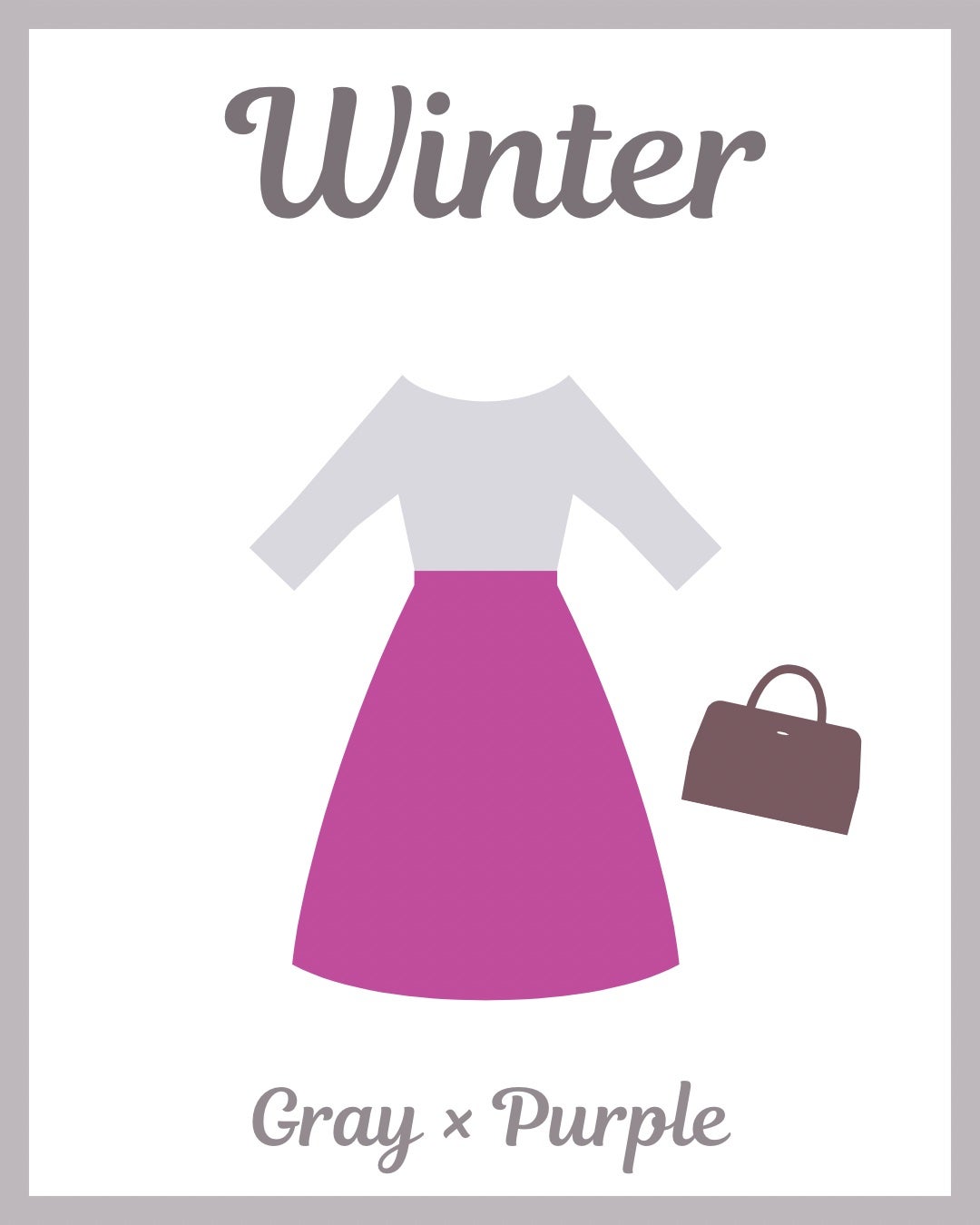 kurumi パーソナルカラーアナリスト on LIPS 「パーソナルカラー別おすすめ春配色コーデ今回はグレー編🩶甘さを抑..」(5枚目)