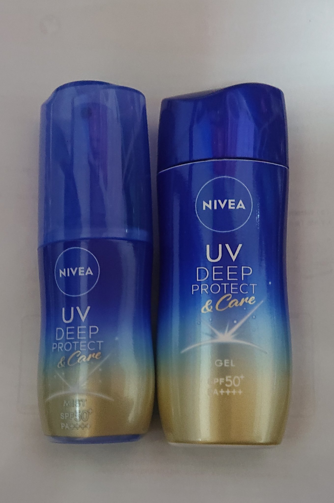 ニベアUV ディープ プロテクト＆ケア ジェル/ニベア/日焼け止めジェルを使ったクチコミ（1枚目）