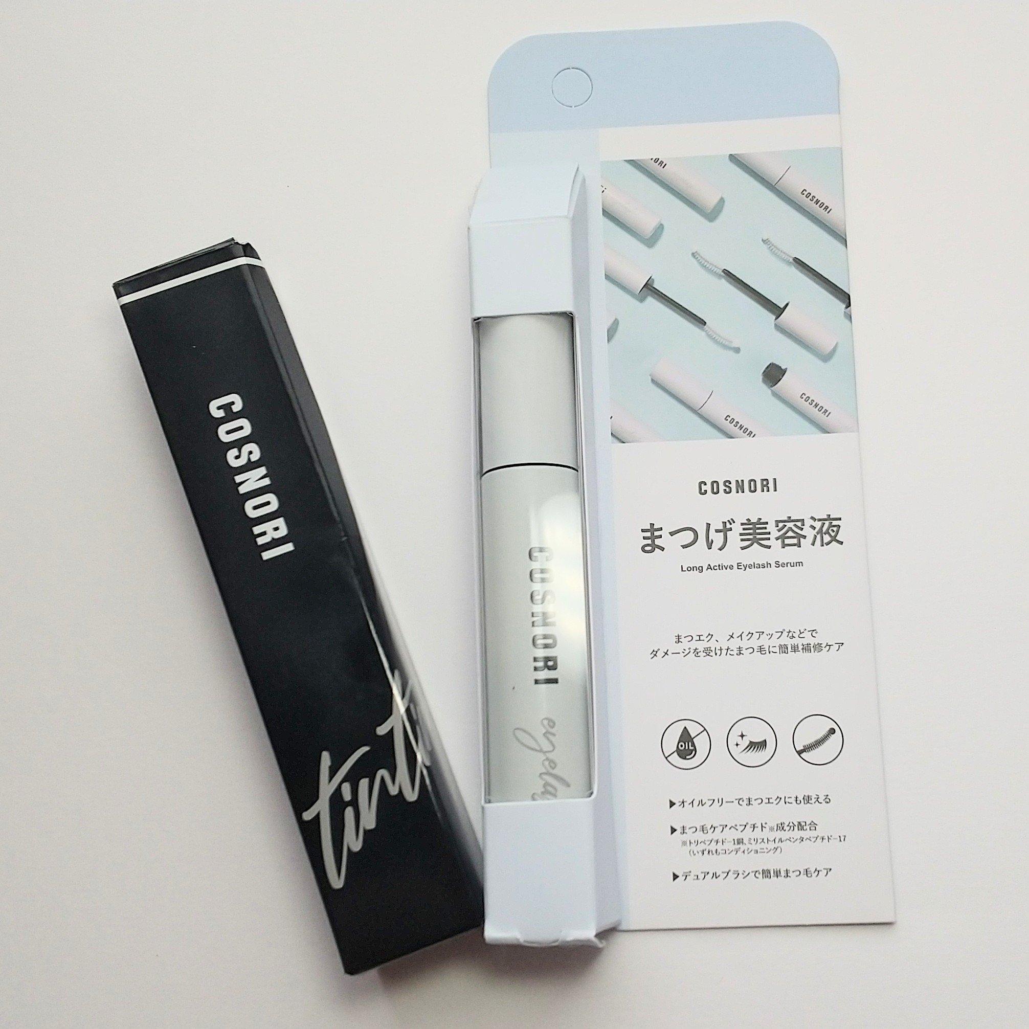 ロングアクティブアイラッシュセラム/COSNORI/まつげ美容液を使ったクチコミ（2枚目）