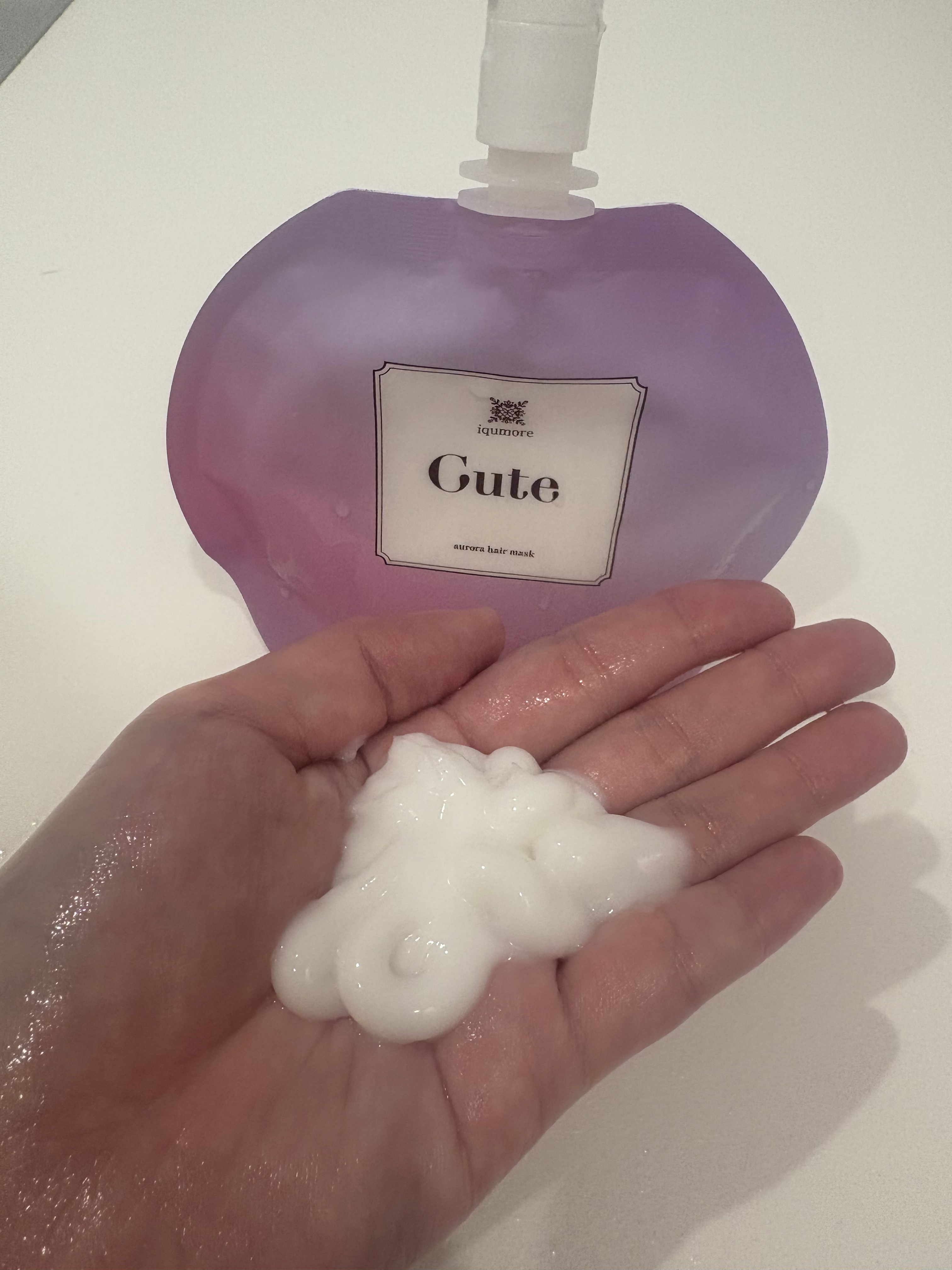 キュートヘアケアエッセンス/iqumore/頭皮ローションを使ったクチコミ（3枚目）
