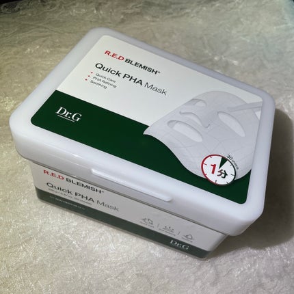 レッドブレミッシュクイックPHAシートマスク/Dr.G/シートマスク・パックを使ったクチコミ(5枚目)