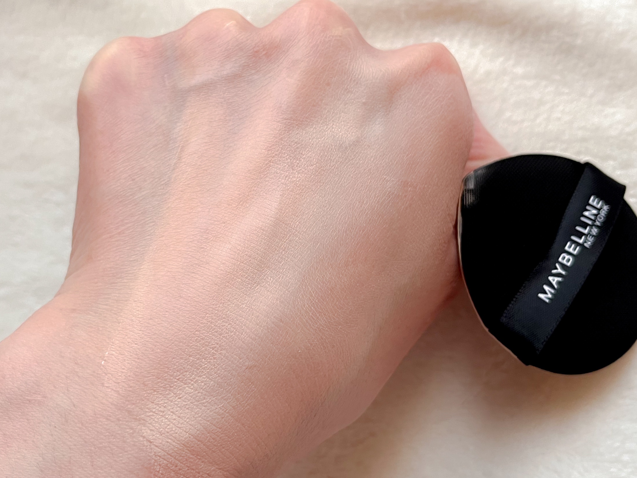 SPステイ クリームパクト ファンデーション/MAYBELLINE NEW YORK/クリーム・エマルジョンファンデーションを使ったクチコミ（3枚目）