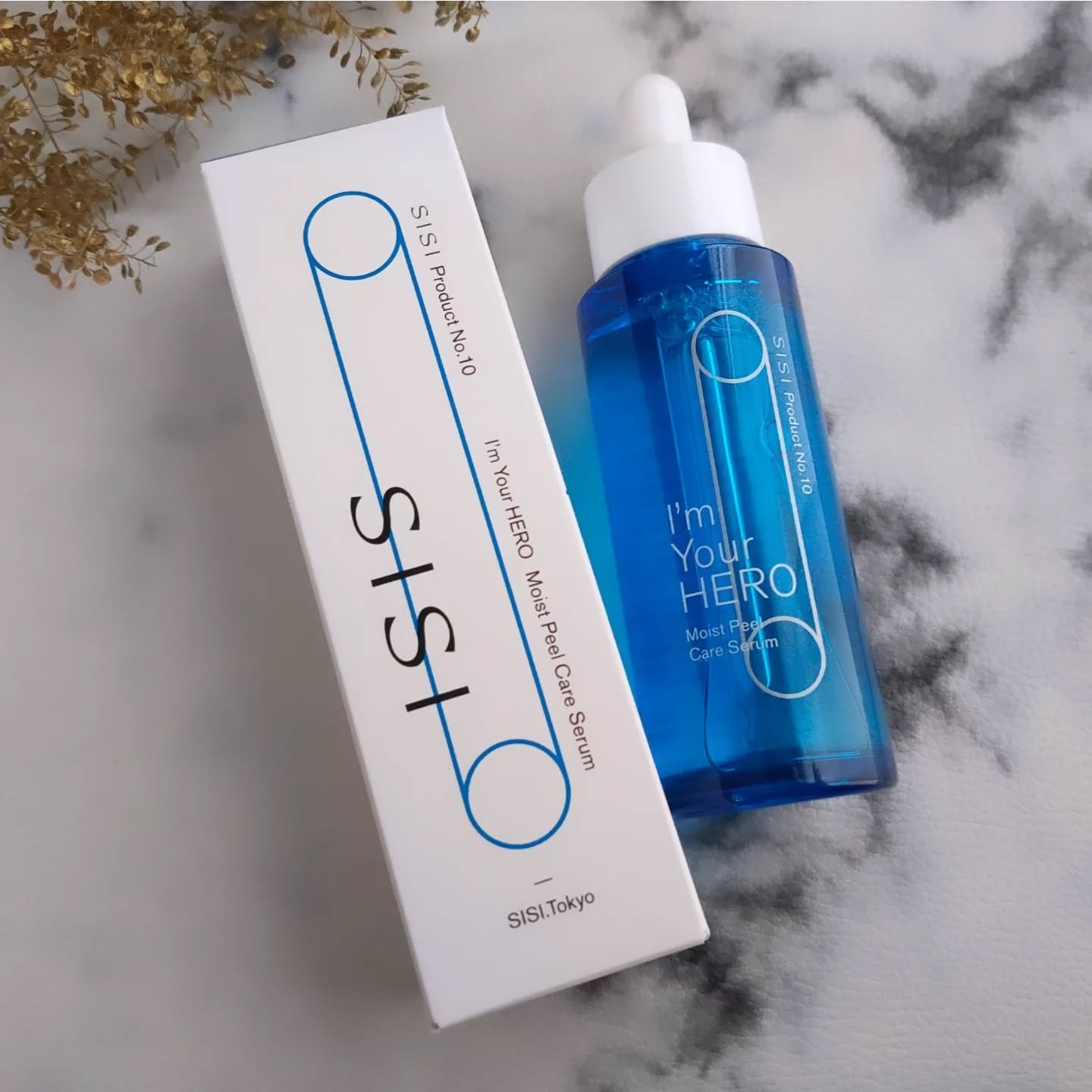 アイムユアヒーロー モイストピールケアセラム/SISI/美容液を使ったクチコミ（2枚目）