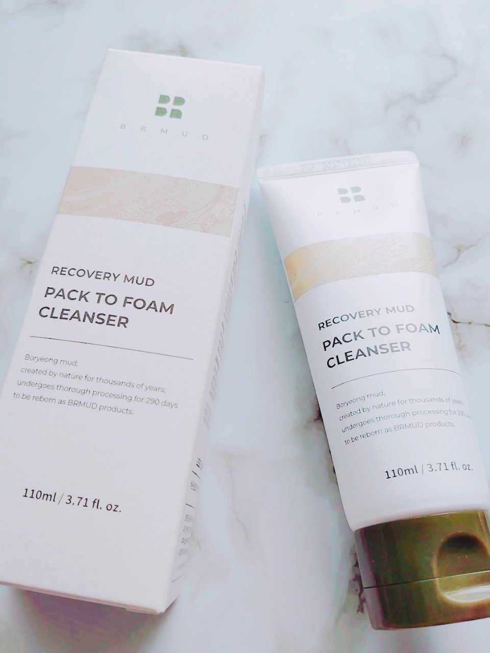 リカバリーマッドバックツーフォームクレンザー/BRMUD/洗顔フォームを使ったクチコミ（2枚目）